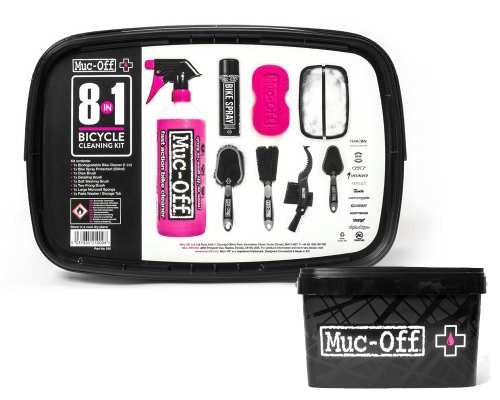 MUC-OFF Kit de nettoyage pour vélo 8 en 1