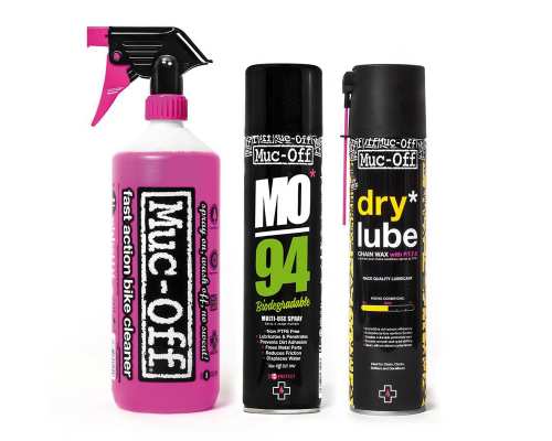 MUC-OFF Pack Wash Protect and Lube Kit DRY
