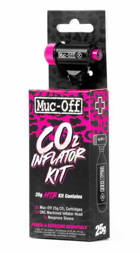 MUC-OFF Kit de gonflage CO2 VTT