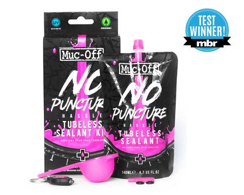 MUC-OFF Préventif anti crevaison Muc Off 140ml UV dosette démonte obus