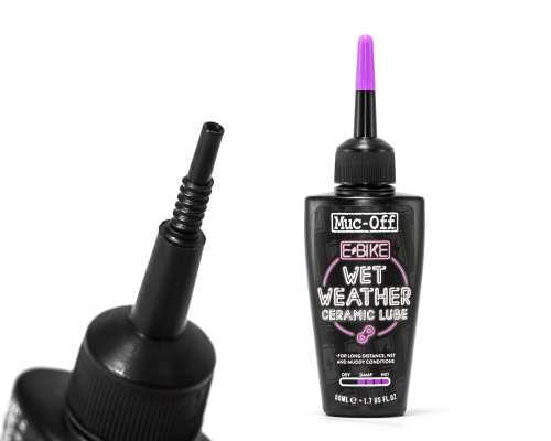 MUC-OFF Lubrifiant chaine conditions humides pour Ebike 50ml