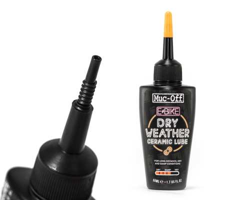 MUC-OFF Lubrifiant chaine conditions sèches pour Ebike 50ml